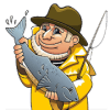 Fishing Man - Easy game