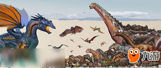 方舟生存进化恐龙对比：甲龙VS星尾兽