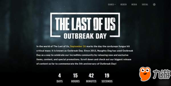 《美国末日2》庆祝“9.26爆发日” 推出PS4主题及周边