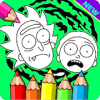 Coloring Book For Rick And Morty