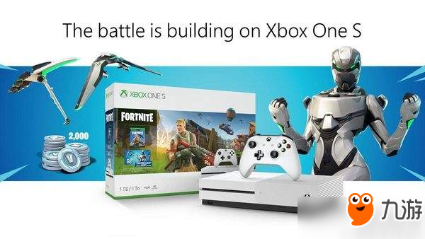 微软推《堡垒之夜》同捆版Xbox One S主机 售价2062元