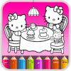 Kitty Coloring Book - Cute Drawing Game