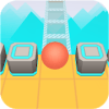 Scrolling Ball in Sky: casual rolling game