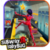 Subway Lady Bug rush - cat lady Black安全下载