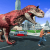 Wild Dino Attack 3D City Rampage