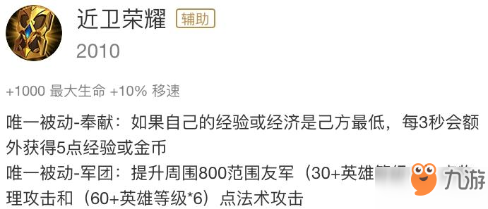 王者荣耀S13赛季辅助装备推荐