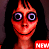 Scary Momo Messenger Face