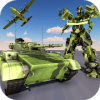 US Army Tank Robot Transform Cargo Plane Transport