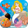 Mermaid coloring pages版本更新