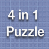 4 in 1 Puzzle Games