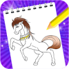 Horse Coloring Game