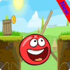 Red Aventure Candy Ball Jump