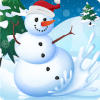 Clumsy Snowman: Winter Running And Skiing Game