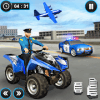 游戏下载US Police ATV Quad Bike Plane Transport Game