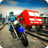 Railroad Bike Race 3D: Subway Moto Ride