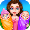 Mommy & Newborn Baby Twins!免费下载