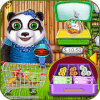 Supermarket Panda Family Shopping Game如何升级版本