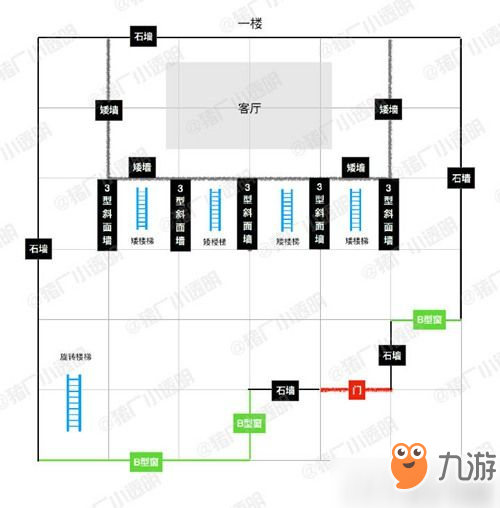 明日之后圣誕小屋藍(lán)圖分享 明日之后圣誕小屋平面設(shè)計(jì)圖