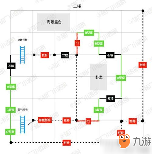 明日之后圣誕小屋藍(lán)圖分享 明日之后圣誕小屋平面設(shè)計(jì)圖