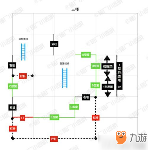 明日之后圣誕小屋藍(lán)圖分享 明日之后圣誕小屋平面設(shè)計(jì)圖