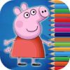 Coloring Book Pink Pig for Kids怎么下载