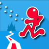 Stickman red Fighter : adventure balls colors