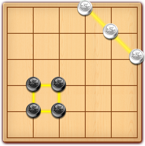 一款风靡淮河两岸的传统益智游戏《六洲棋》