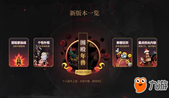 貪婪洞窟2春節(jié)版本前瞻：年獸BOSS、幻化系統(tǒng)和進階新玩法