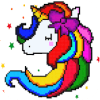 Kawaii Unicorn Pixel Art怎么下载到电脑