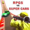 Real Misile vs Cars : RPGS vs Supercars