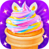 Unicorn Cupcake Cone - Trendy Rainbow Food安卓版下载