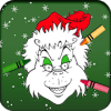 Coloring Book for Grinch Christmas