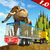 Wild Life Transporter Off road Cargo Driving Games