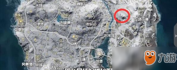 绝地求生雪地隐藏山洞在哪