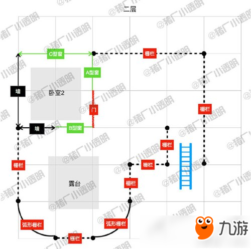 明日之后森林花屋房子設計圖 豪華建筑推薦第13期