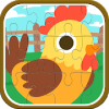 Chicken family puzzle 4 kids最新安卓下载