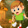 Kavi Escape Game 523 Rescue Leg Broken Boy Game