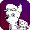 Marshall Puppy patrol Coloring games  Zuma, Chase最新版下载