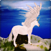 Unicorn Simulator-Flying Horse:Wonder Islands 3D
