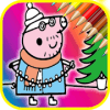 Coloring Book Peppa for Kids