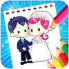 Bride and groom Coloring Game for kids完整攻略