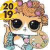 Pixel Art of Surprise Pets Doll Coloring Game