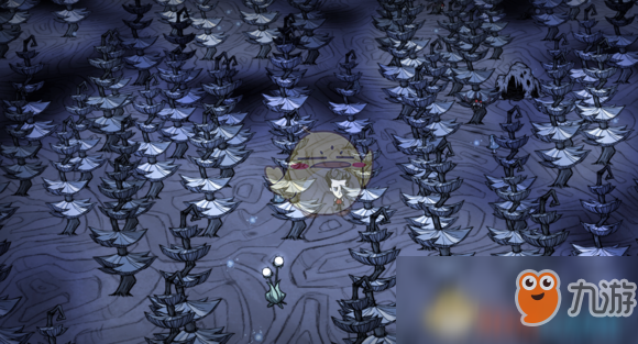 《饥荒：联机版》洞穴地形完全解析——蓝蘑菇森林篇