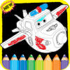 Super wings Coloring book pages - with animals下载地址