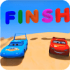 游戏下载Superhero Lightning Car Downhill Stunt Racing Game