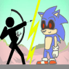 Stickman Archer vs Stickman Sonic