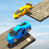 Fast Impossible stunt car Challenge Drive game