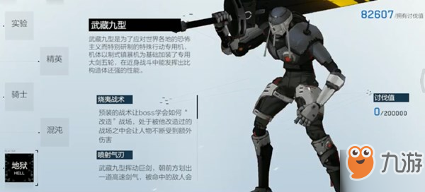 戰(zhàn)雙帕彌什武藏九型怎么打？討伐戰(zhàn)武藏九型技能介紹