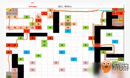 想不想修真地圖3南田山最佳收益路線 圖3路線攻略一覽