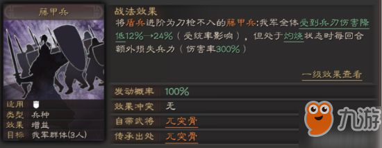 三国志战略版藤甲兵战法解析 藤甲兵怎么样